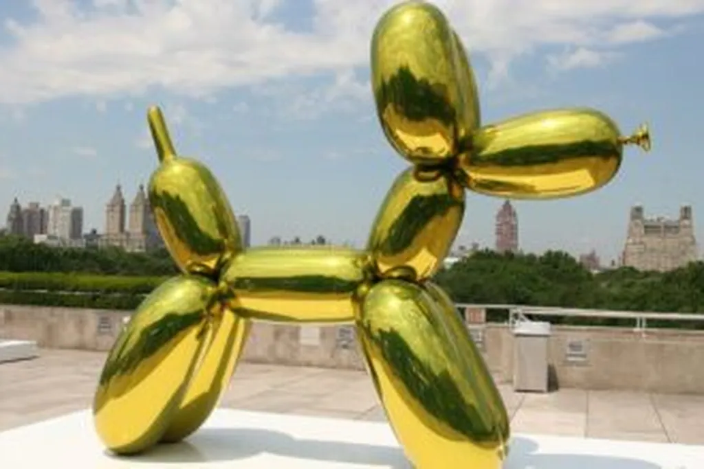El viaje rush de Jeff Koons a Buenos Aires